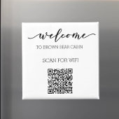 STR-gids QR Code Informatie WIFI Verhuur Magneet