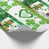 Str. Patrick's Day Wrapping Paper Cadeaupapier (Hoek)