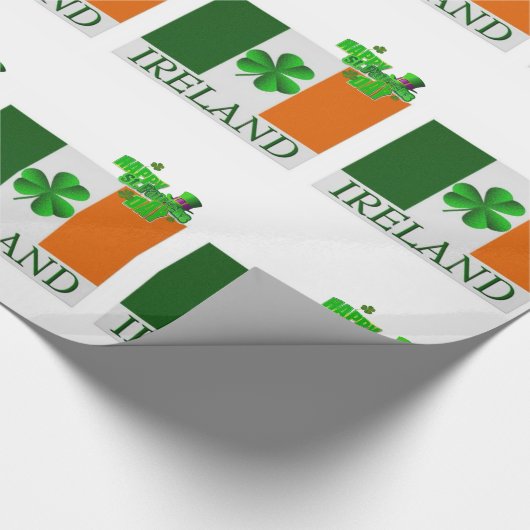 Str. Patrick's Day Wrapping Paper Cadeaupapier (Hoek)