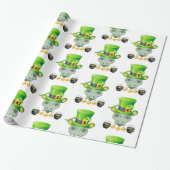 Str. Patrick's Day Wrapping Paper Cadeaupapier (Uitgerold)