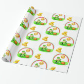 Str. Patrick's Day Wrapping Paper Cadeaupapier (Uitgerold)