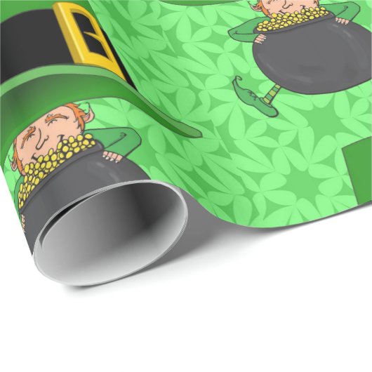 Str. Patrick's Day Wrapping Paper Cadeaupapier (Rol Hoek)