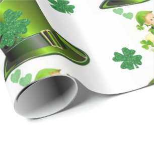 Str. Patrick's Day Wrapping Paper Cadeaupapier