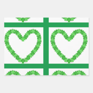 Str. Patrick's Day Wrapping Paper set of 3