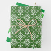 Str. Patrick's Day Wrapping Paper set of 3 (In situ)