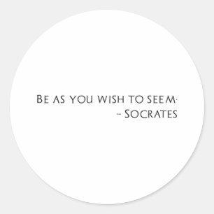Straal Positiviteit Ronde Sticker
