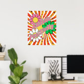 Straal Positiviteit uit  Poster (Thuiskantoor)