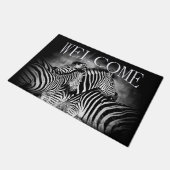 Straal van Zebra Deurmat (Schuin)