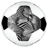 Straal van Zebra Voetbal (Gedraaid)