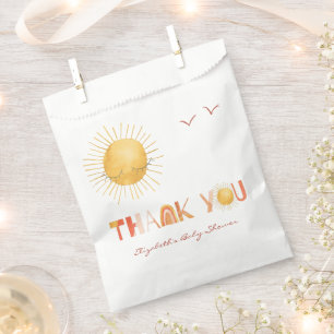 Straal van Zonneschijn Boho Zomer Bedankt Bedankzakje