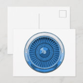 Straalmotor Briefkaart (Voorkant / Achterkant)