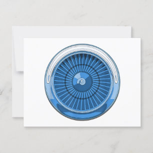 Straalmotor Briefkaart