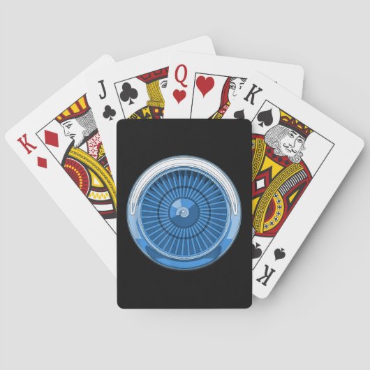 Straalmotor Pokerkaarten (Achterkant)