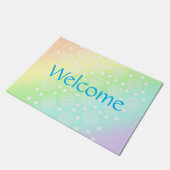 Straalpijp in cirkels deurmat (Schuin)