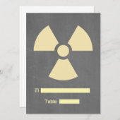 Straalsymbool Plaats kaart (Voorkant / Achterkant)