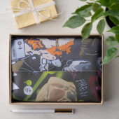 Straat Art Urban 11 — Afgiftepapier Tissuepapier (Geschenk)