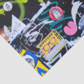 Straat Art Urban 11 — Afgiftepapier Tissuepapier (Detail)