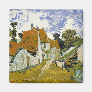 Straat Auvers-sur-Oise Vincent van Gogh Magneet