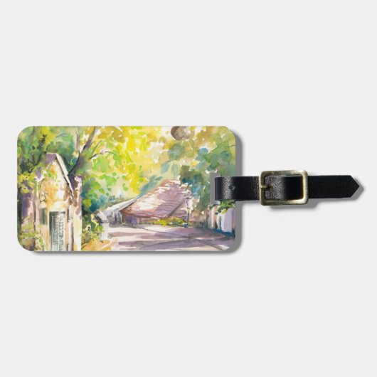 Straat Bagagelabel (Voorkant horizontaal)