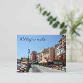straat briefkaart (Staand voorkant)