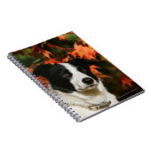Straat Collie Autumn Notitieboek (Rechterzijde)