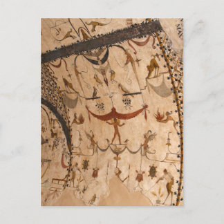 Straat Frescos van Assisi Italië Briefkaart