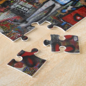 Straat Graffiti Kunstwerk Legpuzzel (Zijkant)
