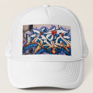 Straat graffiti trucker pet