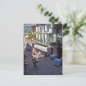 Straat in Bellagio, Briefkaart Como-meer (Staand voorkant)