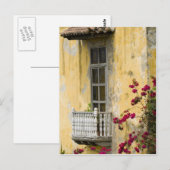 Straat in Cartagena Briefkaart (Voorkant / Achterkant)