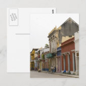 Straat in Cartagena Briefkaart (Voorkant / Achterkant)