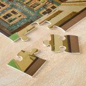 Straat in de Oude Stad | Estland Legpuzzel (Zijkant)