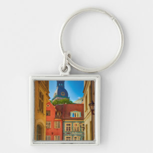 Straat in de Oude Stad Estland Sleutelhanger