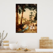 Straat in de oude stad, II, Biskra, Algerije Poster (Keuken)