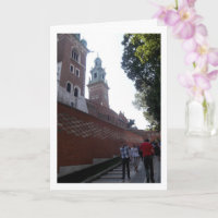 Straat in Kraków, Polen