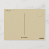 Straat in La Paz Bolivia Briefkaart (Achterkant)