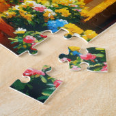 Straat in Parijs Legpuzzel (Zijkant)