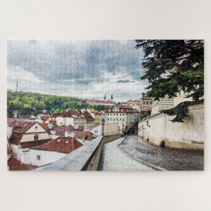 Straat in Praag Legpuzzel