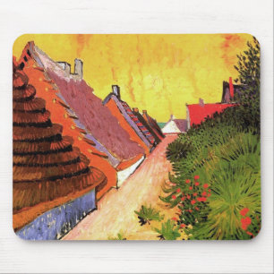 Straat in Saintes-Maries door Vincent van Gogh Muismat