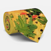 Straat in Saintes Maries door Vincent van Gogh Stropdas (Opgerold)