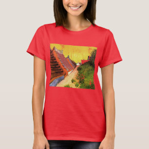 Straat in Saintes Maries door Vincent van Gogh T-shirt