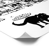 Straat Kathmandu Poster (Hoek)