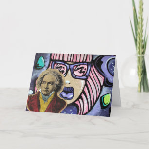 straat kunst beethoven kaart