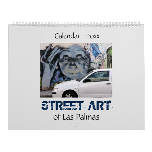 Straat Kunst van Las Palmas 20XX Kalender (Hoes)