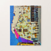 Straat Kunst van Madrid. Legpuzzel (Verticaal)