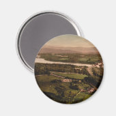 Straat Menai, Bangor, Wales Magneet (Voorkant / Achterkant)