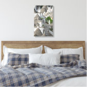 Straat met trulli-huizen in Alberobello, Puglia Canvas Afdruk (Insitu (Slaapkamer))