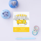 Straat met zoete maïs flyer (Enkel)