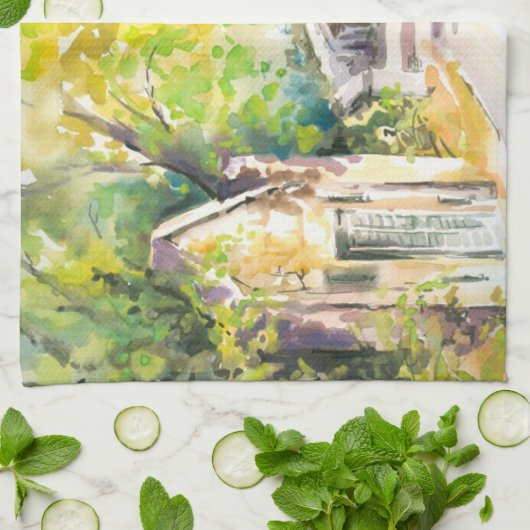 Straat Theedoek (Gevouwen)