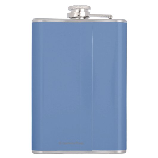 Straat Uitzicht met Clock Clock-rail met Couple &  Heupfles (Achterkant)